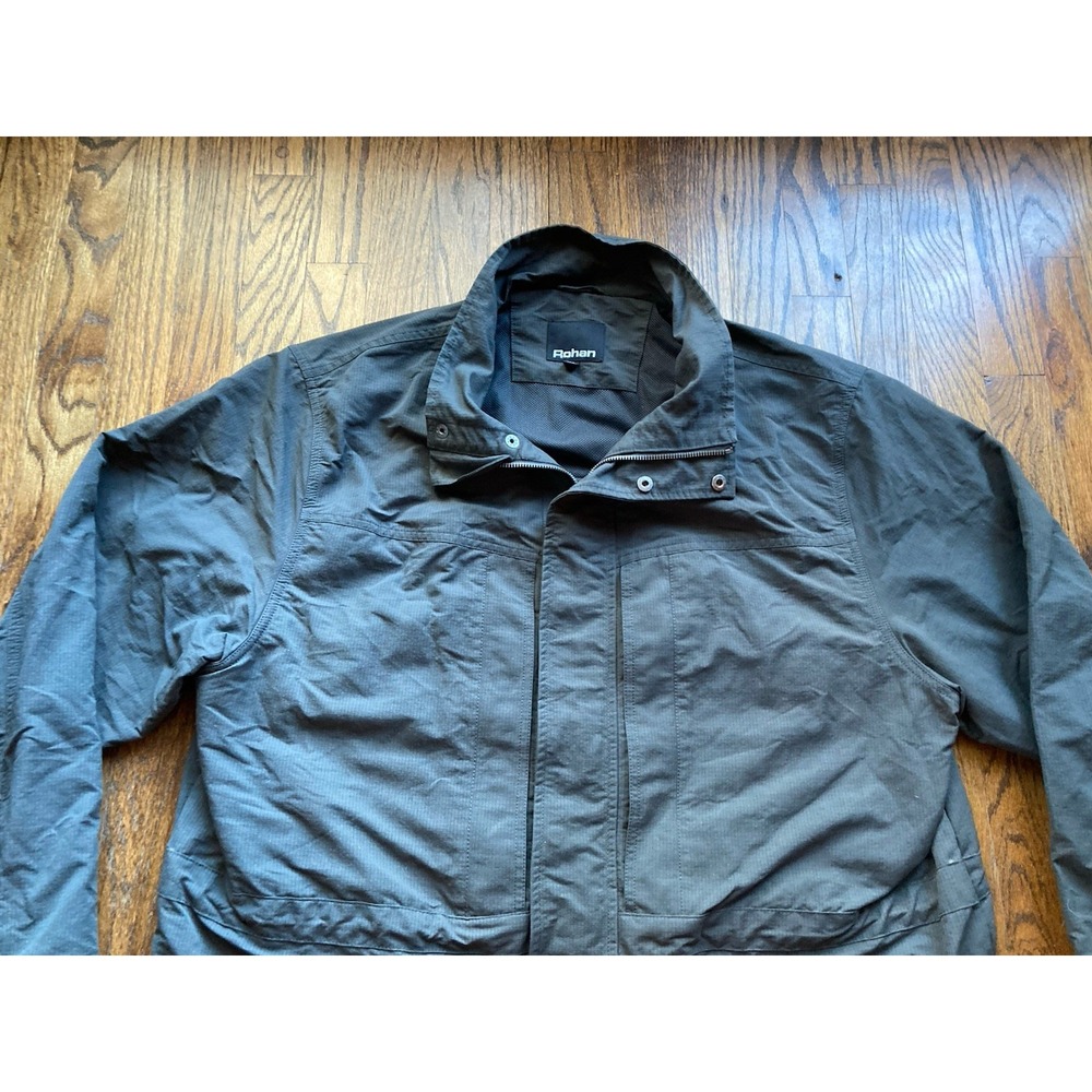 Rohan Field Jacket Mens Size 2XL Utility Coat Pockets Lightweight Ripstop - Picture 4 of 11